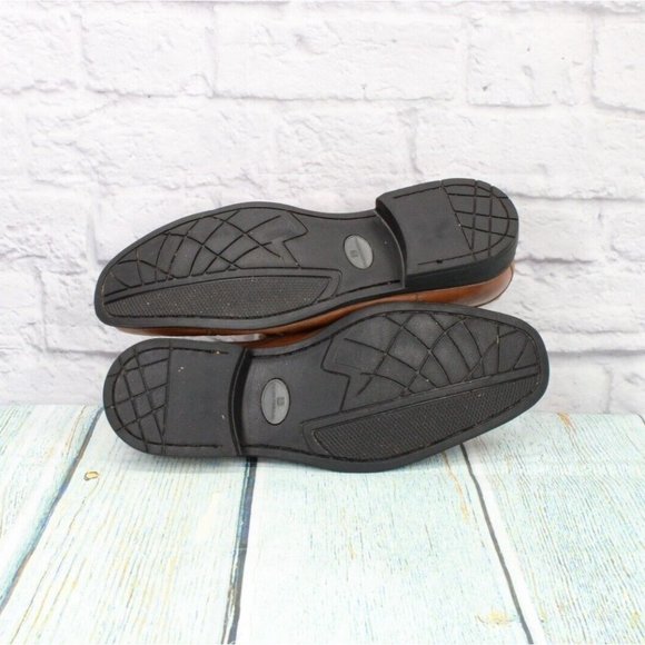 Sandro Moscoloni   Brown Leather Cap Toe Dress Oxford Shoes Size 11.5 M - Picture 8 of 9